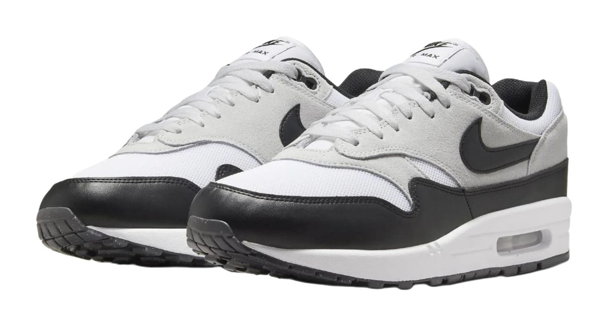 Nike Air Max 1 Essential White Pure Platinum Black  vjsneaker.com