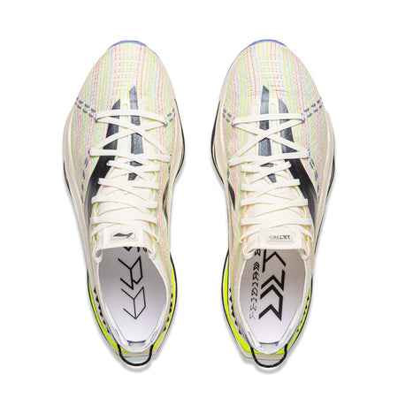 Li-Ning Feidian 6 ULTRA "Dazzlingly Brilliant" ARMW005-8 - Running Shoes Unisex Champagne White