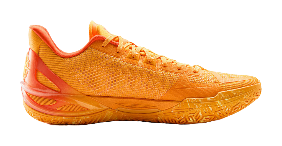 Li Ning Blade 6 V2 Low top All Around Performance Basketball Shoes Unisex Marigold Orange  vjsneaker.com