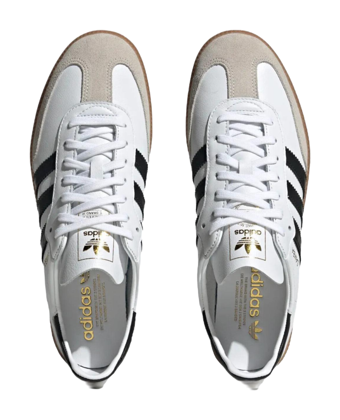 Adidas Samba Decon White Black Gum  vjsneaker.com