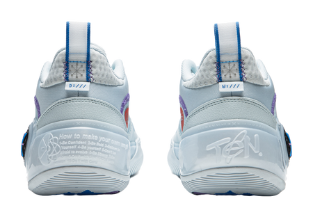 LiNing WOW 10 Way Of Wade 10 Slip Resistant Abrasion Resistant Low top Basketball Shoes Mens Light Blue  VJSNEAKER