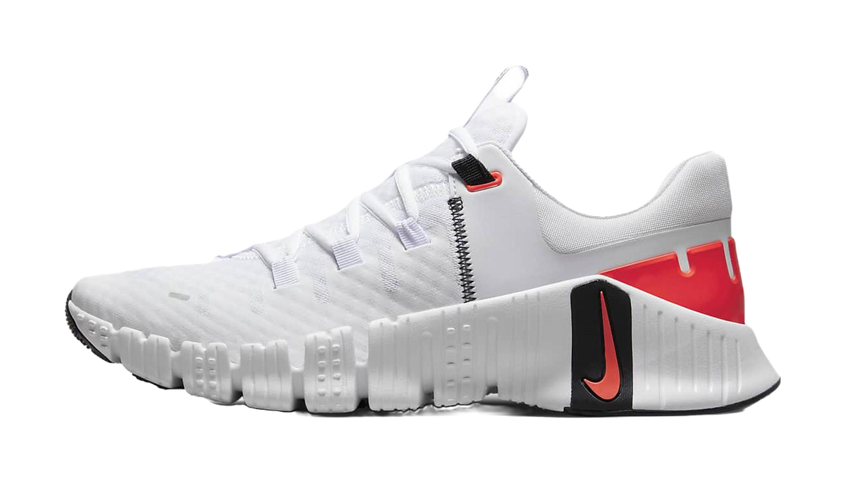 Nike Free Metcon 5 White Bright Crimson  VJSNEAKER