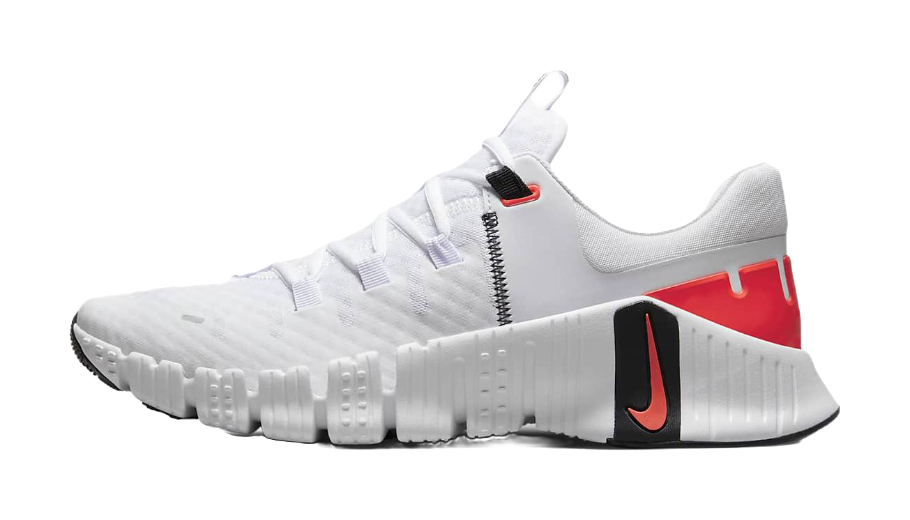Nike Free Metcon 5 White Bright Crimson  VJSNEAKER