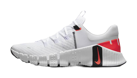 Nike Free Metcon 5 White Bright Crimson  VJSNEAKER