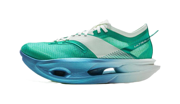 LiNing Feidian 5 ULTRA Cushioning, Slip Resistant, Rebound Low Top Running Shoes Unisex Green White Blue 