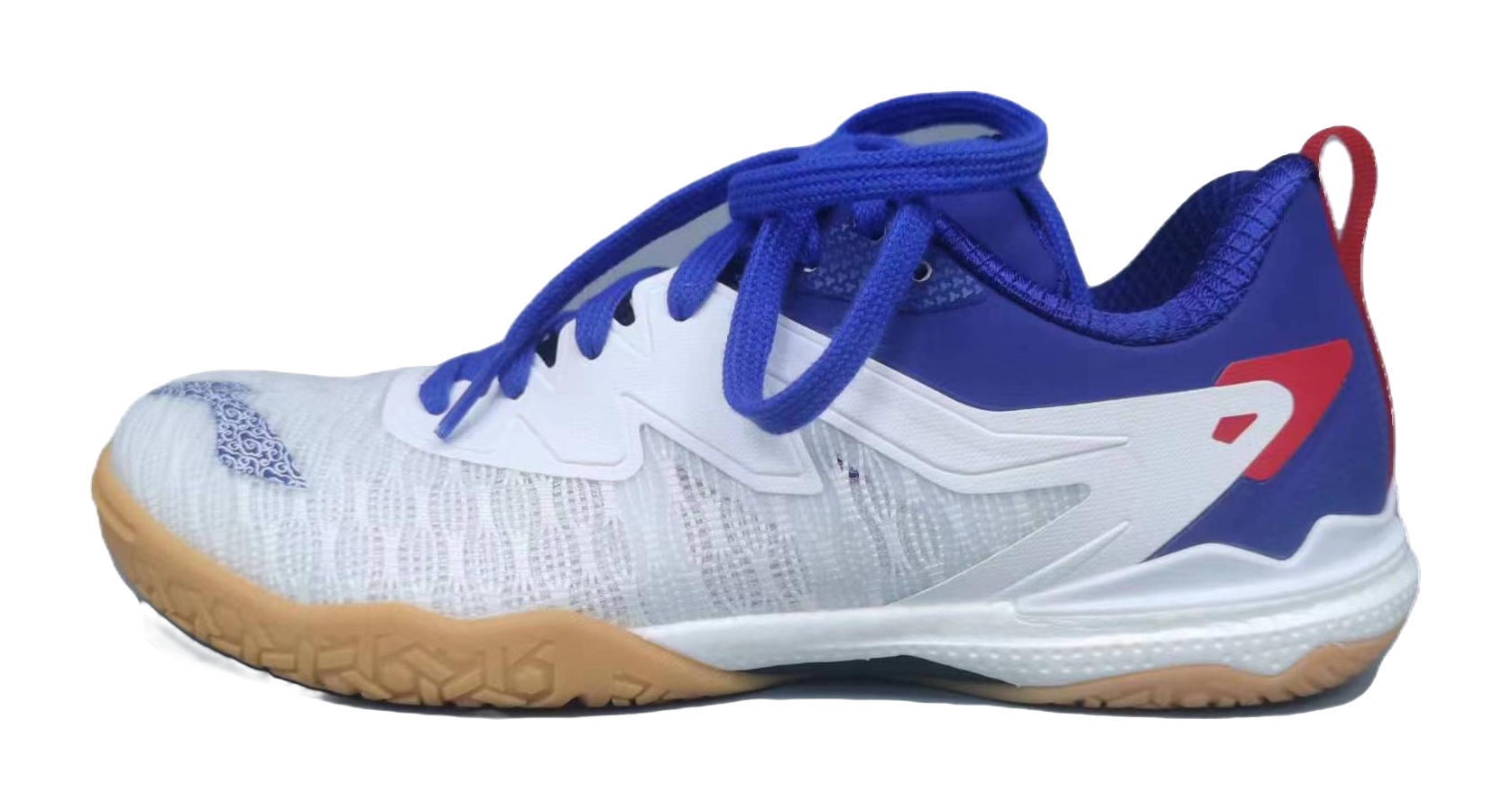 Li-Ning Qilin 2.0 PE "Kirin" APPU007-1 - Table Tennis Shoe Unisex Standard White/Shadow Purple Blue