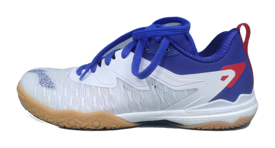 Li-Ning Qilin 2.0 PE "Kirin" APPU007-1 - Table Tennis Shoe Unisex Standard White/Shadow Purple Blue