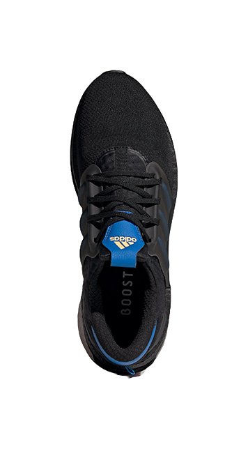 Adidas X_PLRBOOST Black Bright Royal  vjsneaker.com
