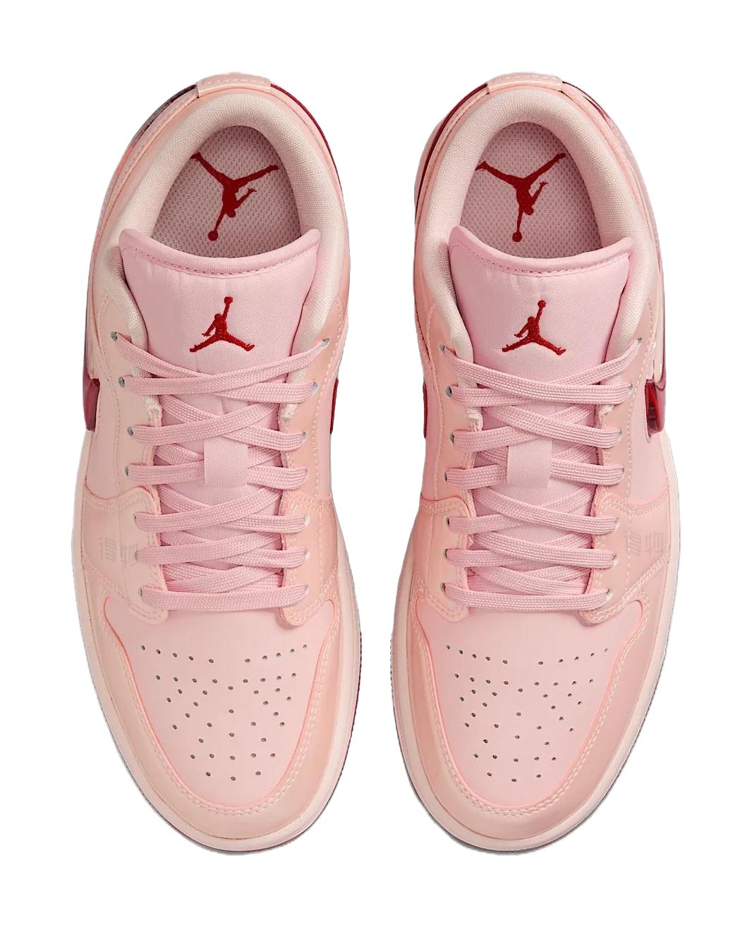 Jordan 1 Low Patent Valentines Day Womens  vjsneaker.com