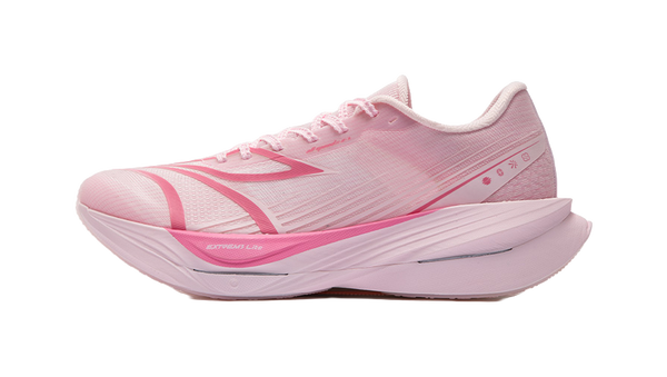 361° Flying B ET Shock Absorbers Slip Resistant Abrasion Resistant Breathable Low top Running Shoes Men's Pink 