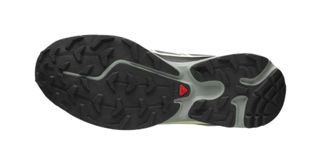 SALOMON XT 6 Waterproof Low Top Running Shoes Unisex Urban Gray Black Lime Cream  vjsneaker.com