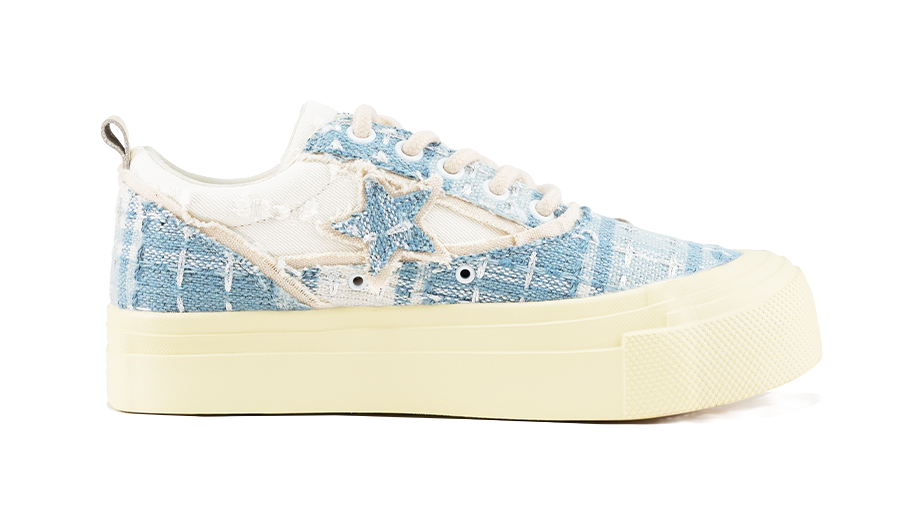 KAALIXTO Skateboard Shoes Unisex Low Top Blue