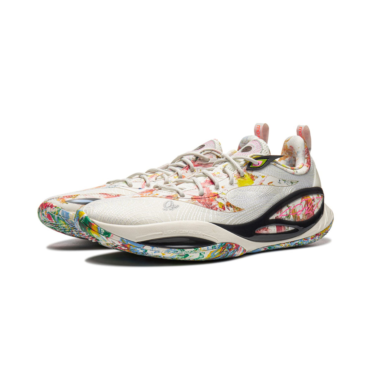 Li-Ning DLO 2 "Canvas" ABPW013-1 - Basketball Shoes Men's White  vjsneaker.com