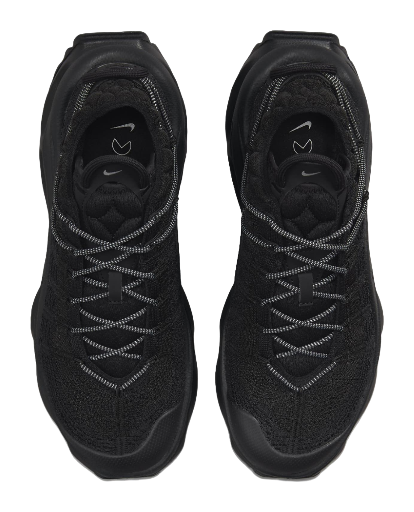 Nike Air Max Flyknit Venture Black Metallic Silver Womens  vjsneaker.com