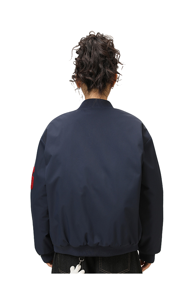 Warrior Revival Tide Cloud Sail Series Autumn and Winter Versatile Digital Loose Casual Plus Cotton Thick Long Sleeve Cotton Jacket Cotton Coat Baseball Jacket Unisex  vjsneaker.com