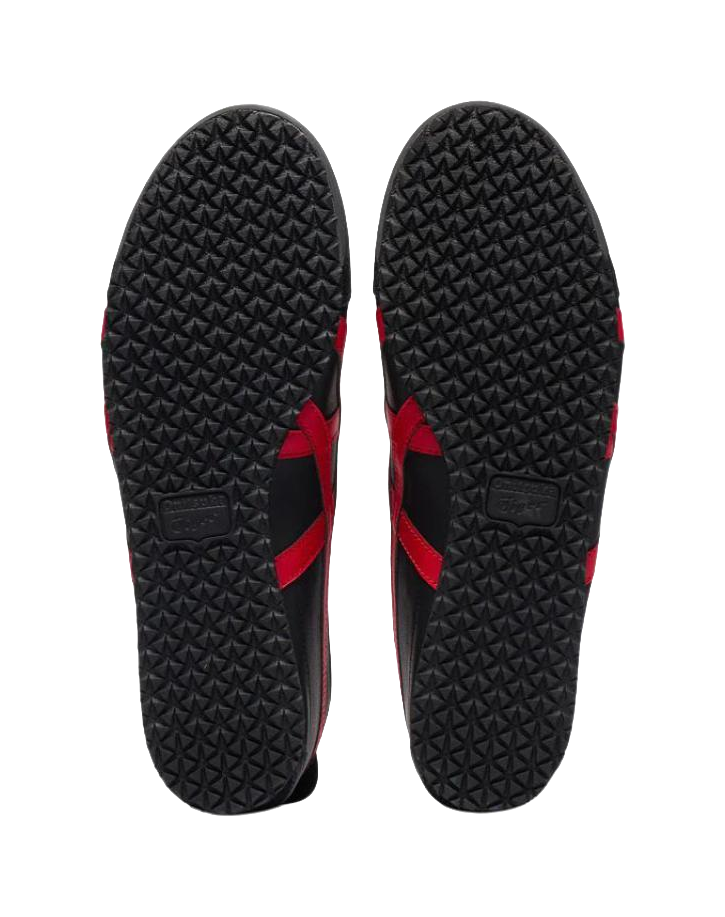 Onitsuka Tiger Mexico 66 Black Classic Red  vjsneaker.com