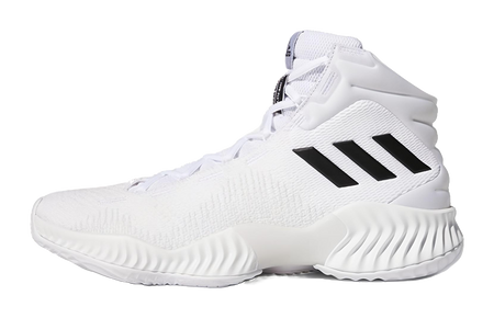 adidas Pro Bounce 2018 White Black  vjsneaker.com