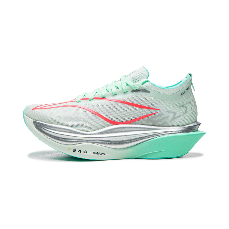 Li Ning Feidian 6 ELITE Cushioning Slip Resistant Abrasion Resistant Rebound Low top Carbon Plate Running Shoes Unisex Sha Binglan