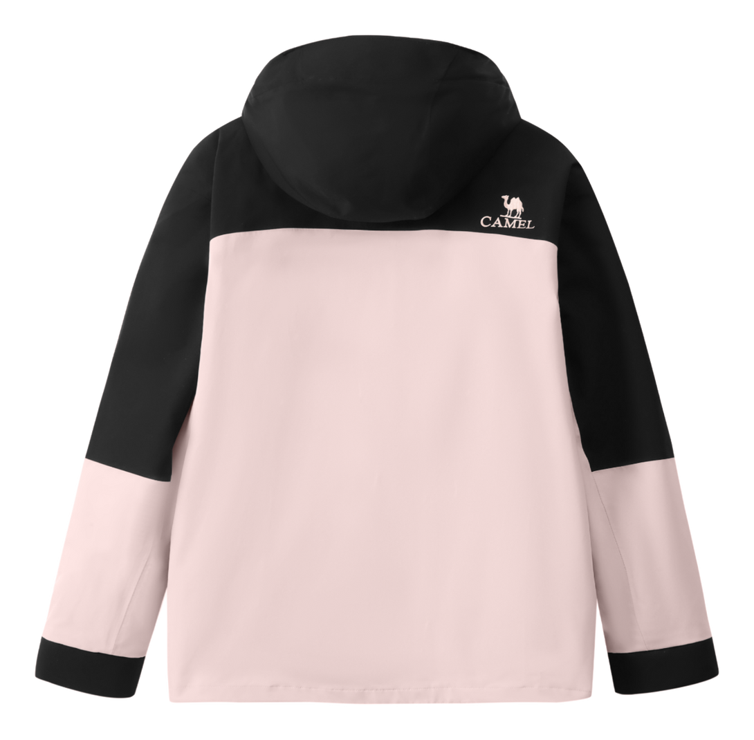 CAMEL Hiking Outdoor Adventure Waterproof, Windproof, Breathable, Abrasion Resistant, Thermal Windbreaker Jacket Unisex  VJSNEAKER
