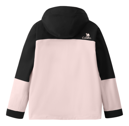 CAMEL Hiking Outdoor Adventure Waterproof, Windproof, Breathable, Abrasion Resistant, Thermal Windbreaker Jacket Unisex  vjsneaker.com