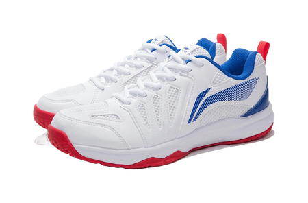 Li-Ning All-Around King Ace "White/Blue" AYTP011-13 - All-Around Badminton Shoe Unisex