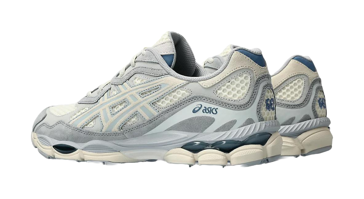 ASICS Gel NYC Ivory Mid Grey  vjsneaker.com