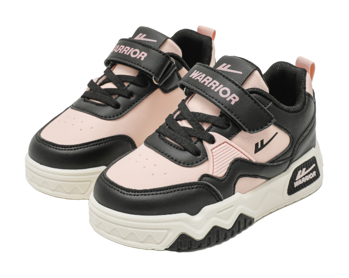 Warrior Boys Athletic Shoes Breathable Lightweight Cushioning Low top Girl Skateboard Shoes Kids  VJSNEAKER