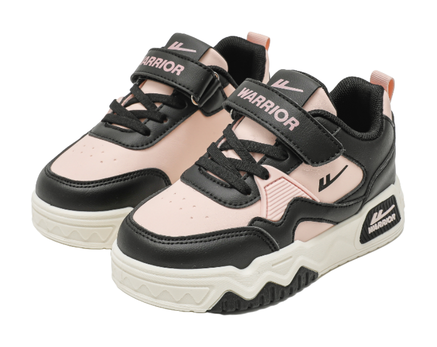 Warrior Boys Athletic Shoes Breathable Lightweight Cushioning Low top Girl Skateboard Shoes Kids  VJSNEAKER