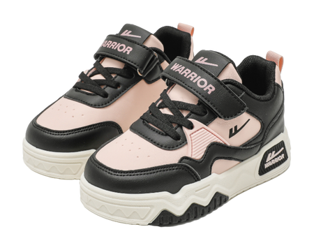 Warrior Boys Athletic Shoes Breathable Lightweight Cushioning Low top Girl Skateboard Shoes Kids  VJSNEAKER