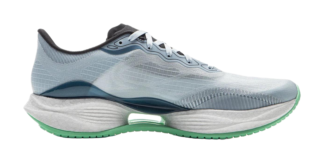 LiNing Super Light 22 Shock Absorbers Slip Resistant Abrasion Resistant Breathable Low Top Running Shoes Men's Blue 