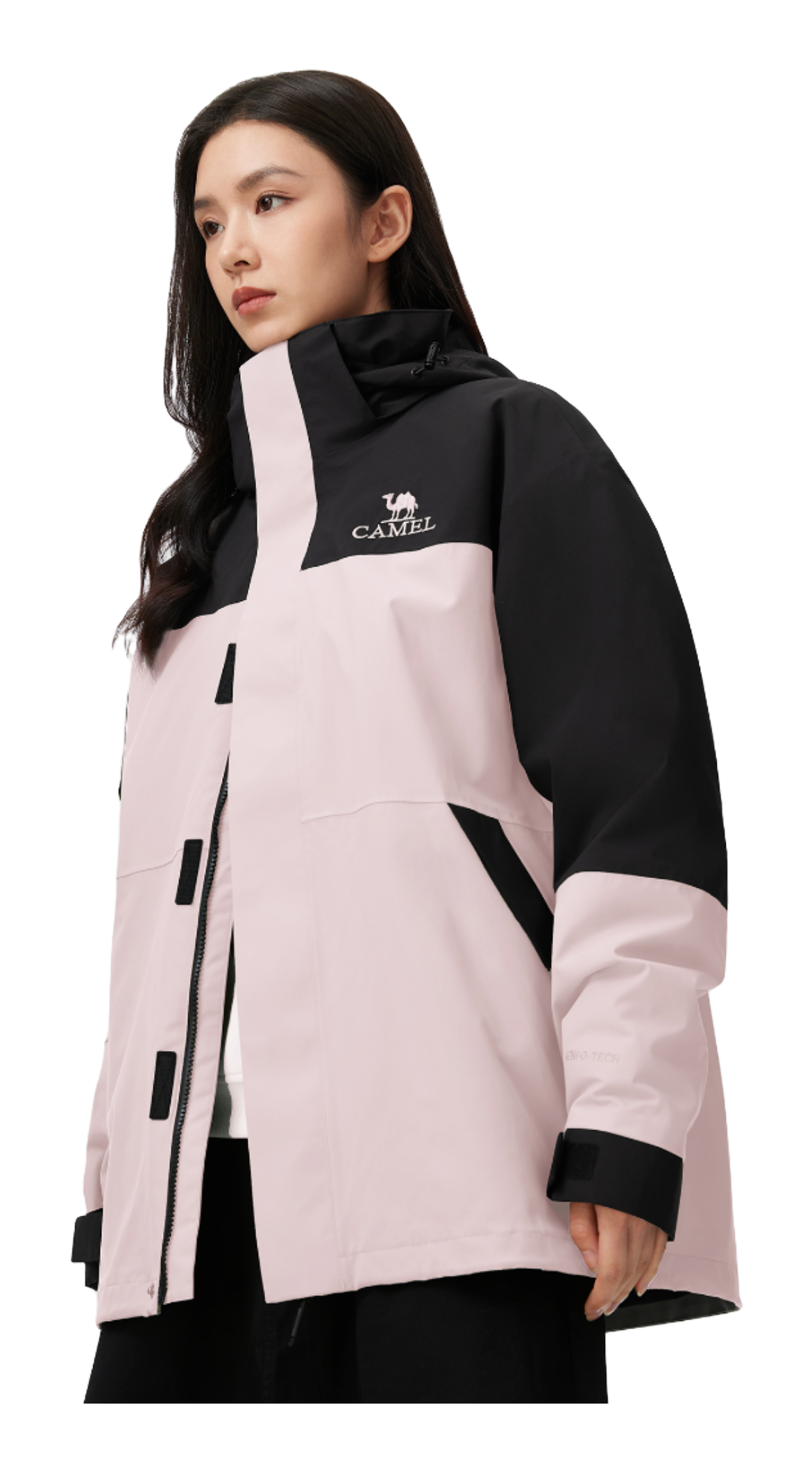 CAMEL Hiking Outdoor Adventure Waterproof, Windproof, Breathable, Abrasion Resistant, Thermal Windbreaker Jacket Unisex  vjsneaker.com