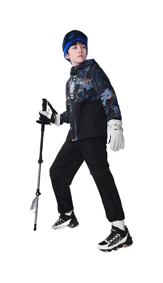 Jordan synthetic leather fabric for peak hiking with added fleece, anti slip, wear-resistant, waterproof, and warm middle cut children's outdoor shoes in black/ivory white for both men and women  VJSNEAKER