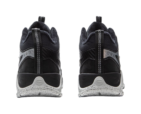 Li Ning Children's Peak V2 Velvet Shoes Autumn and Winter Mid to Large Children's Youth Cotton Shoes Anti slip Sports Shoes Children's Outdoor Shoes  VJSNEAKER