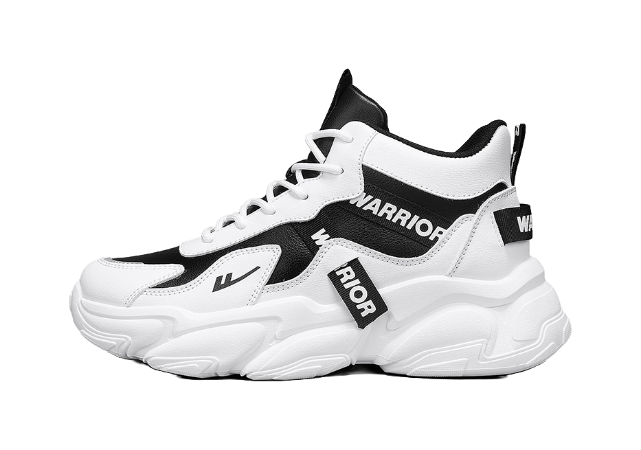 Warrior Cushioning And Breathable High top Chunky Sneakers Men's 