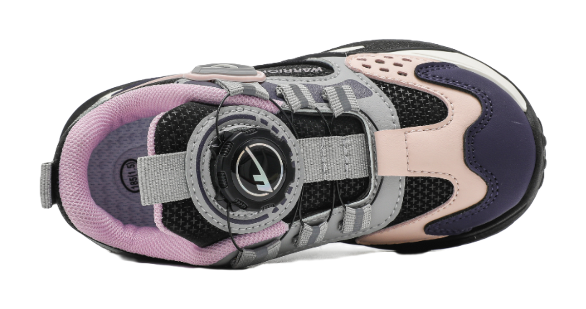 Warrior Warrior Boys' Sports Shoes Synthetic Leather Comfortable, Versatile, Lightweight, Shock Absorbed, Low cut Girls' Casual Shoes for Children  VJSNEAKER