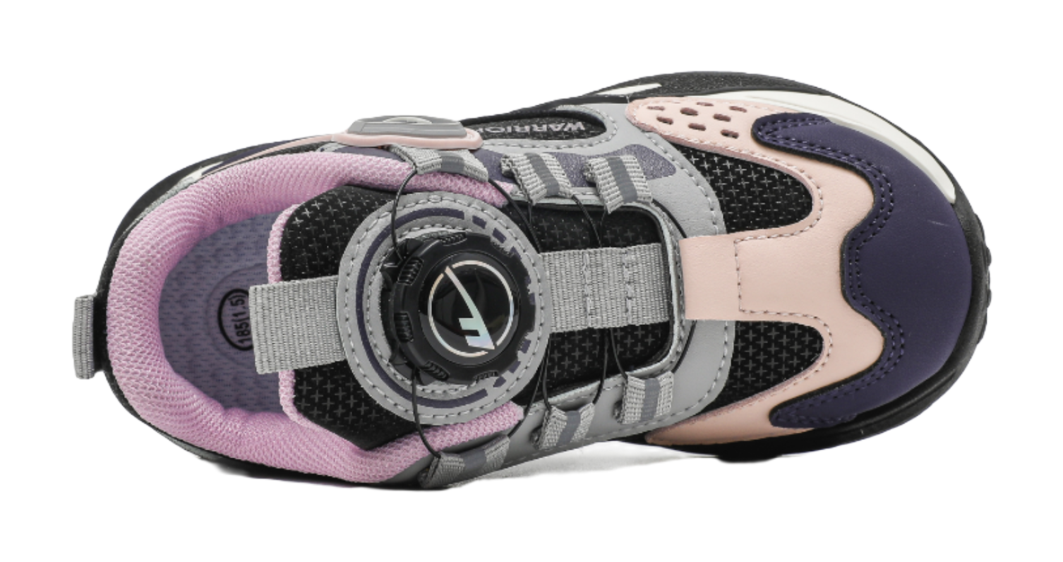 Warrior Warrior Boys' Sports Shoes Synthetic Leather Comfortable, Versatile, Lightweight, Shock Absorbed, Low cut Girls' Casual Shoes for Children  VJSNEAKER