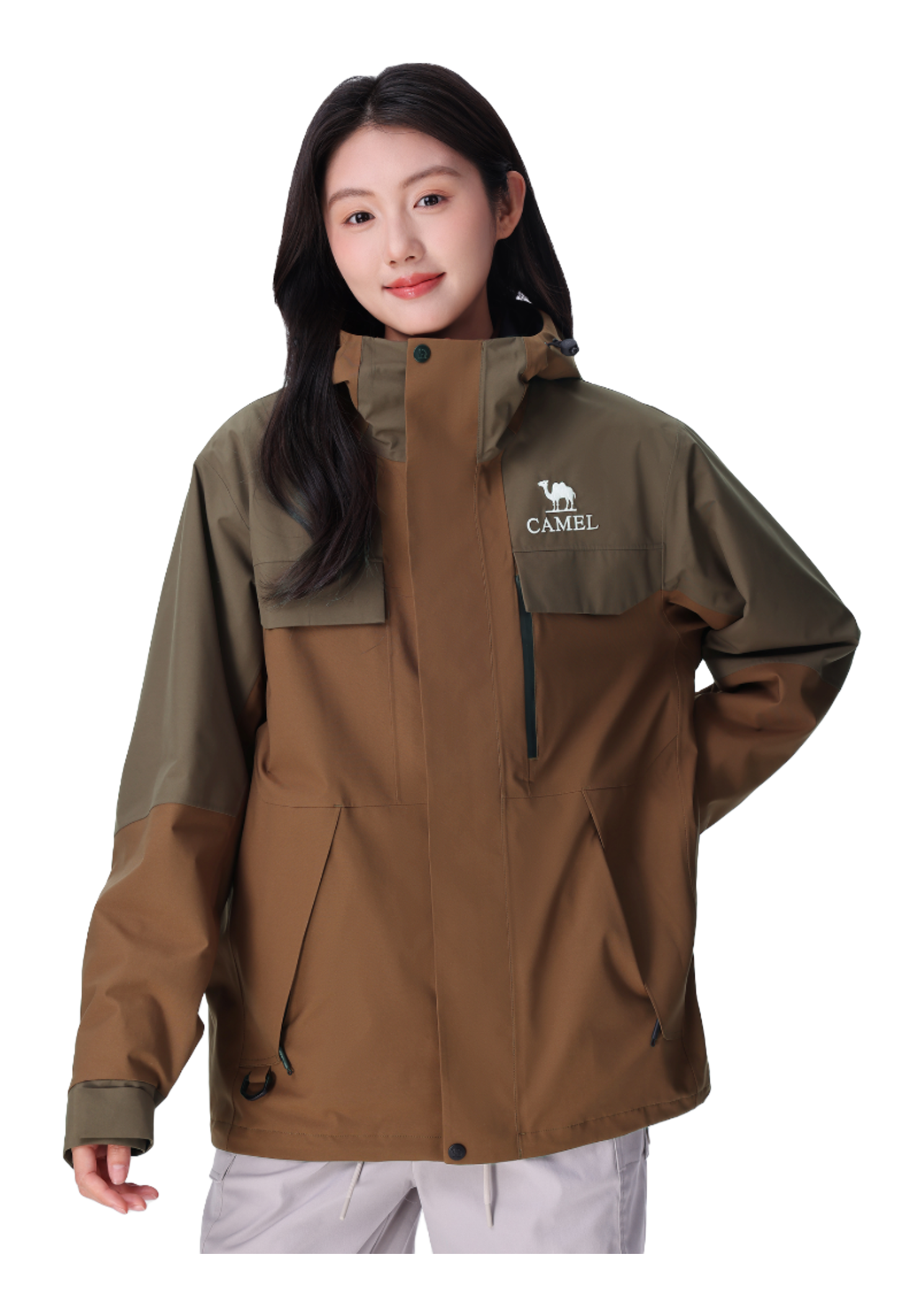 CAMEL All weather Business/Casual Windbreaker Jacket Unisex  vjsneaker.com