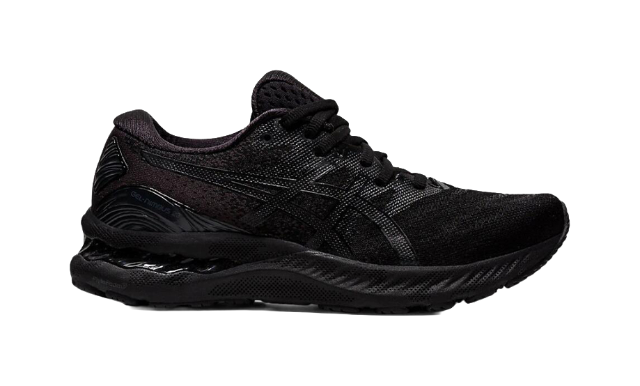 ASICS Gel Nimbus 23 Black Black Womens  vjsneaker.com