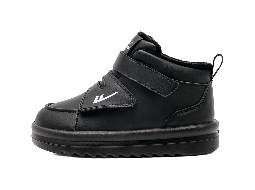 Warrior Power Fashion Plus Velvet Thick Anti Cold Cotton Boots Versatile Casual Snow Boots Wear resistant, Waterproof, Warm, High Help Children's Outdoor Shoes  VJSNEAKER