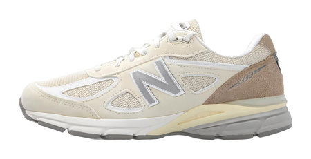 990v4 Mens Teddy Santis x 990v4 New Balance Made in Usa Limestone  vjsneaker.com