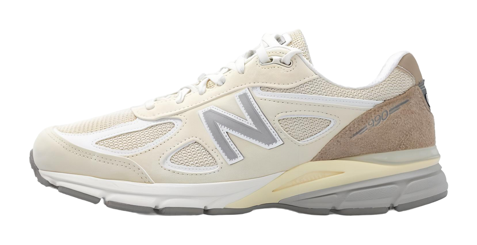 990v4 Mens Teddy Santis x 990v4 New Balance Made in Usa Limestone  vjsneaker.com