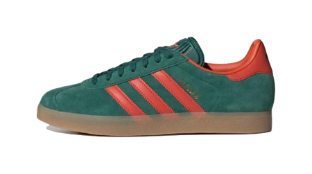 Gazelle Adidas Originals Collegiate Green Preloved Red  vjsneaker.com