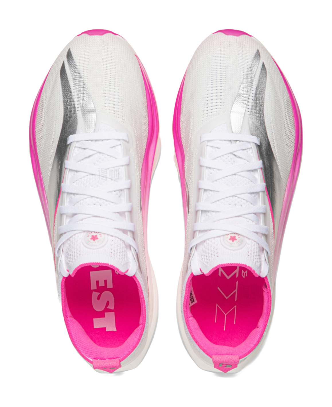 Li Ning Feidian 6 ELITE Cushioning Slip Resistant Abrasion Resistant Rebound Low top Carbon Plate Running Shoes Unisex  vjsneaker.com