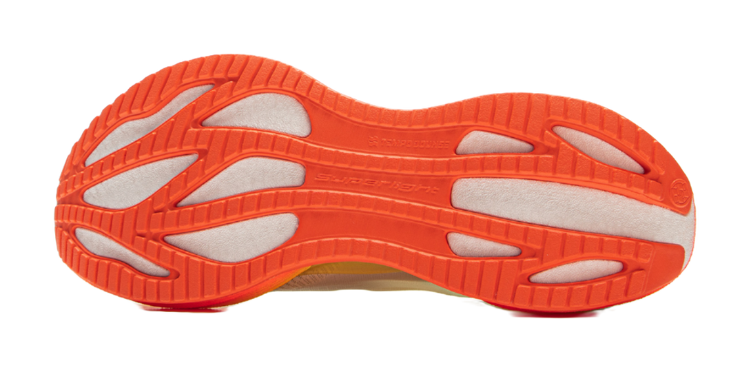 LiNing Super-Light 22 Cushioning Wear-Resistant Low-Top Casual Running Shoes Men's Beige Orange 