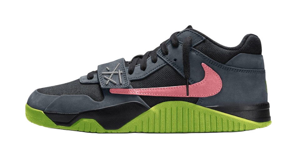 JORDAN Jumpman Jack Tr Travis Scott X Chase B Black Night Silver  vjsneaker.com