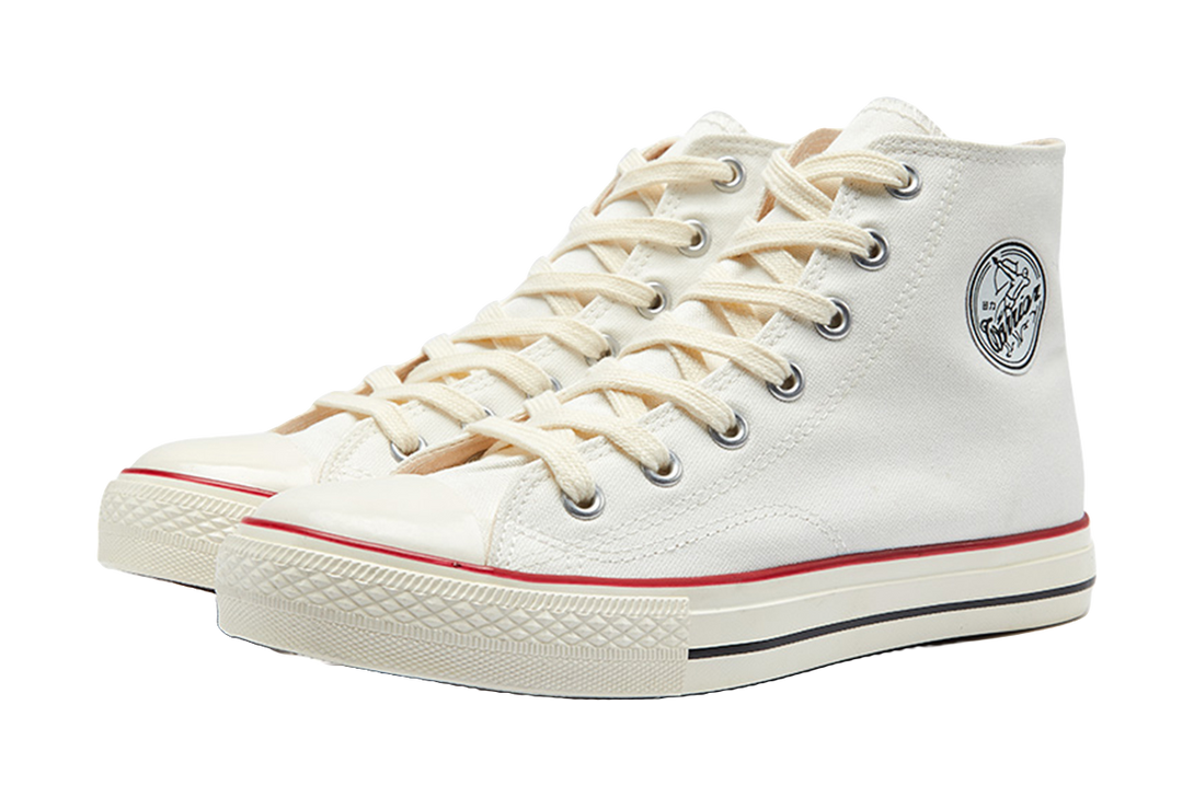 Warrior Slip Resistant Abrasion Resistant High top Canvas Shoes Unisex 