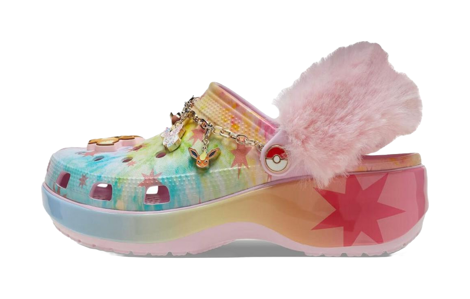 Crocs x Pokemon Eevee Clogs Womens Multicolor  vjsneaker.com
