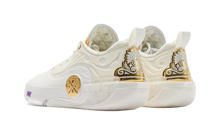 Li-Ning Way of Wade 12 "Golden Series" ABAV085-22 - Dwyane Wade Basketball Shoe Unisex White Gold