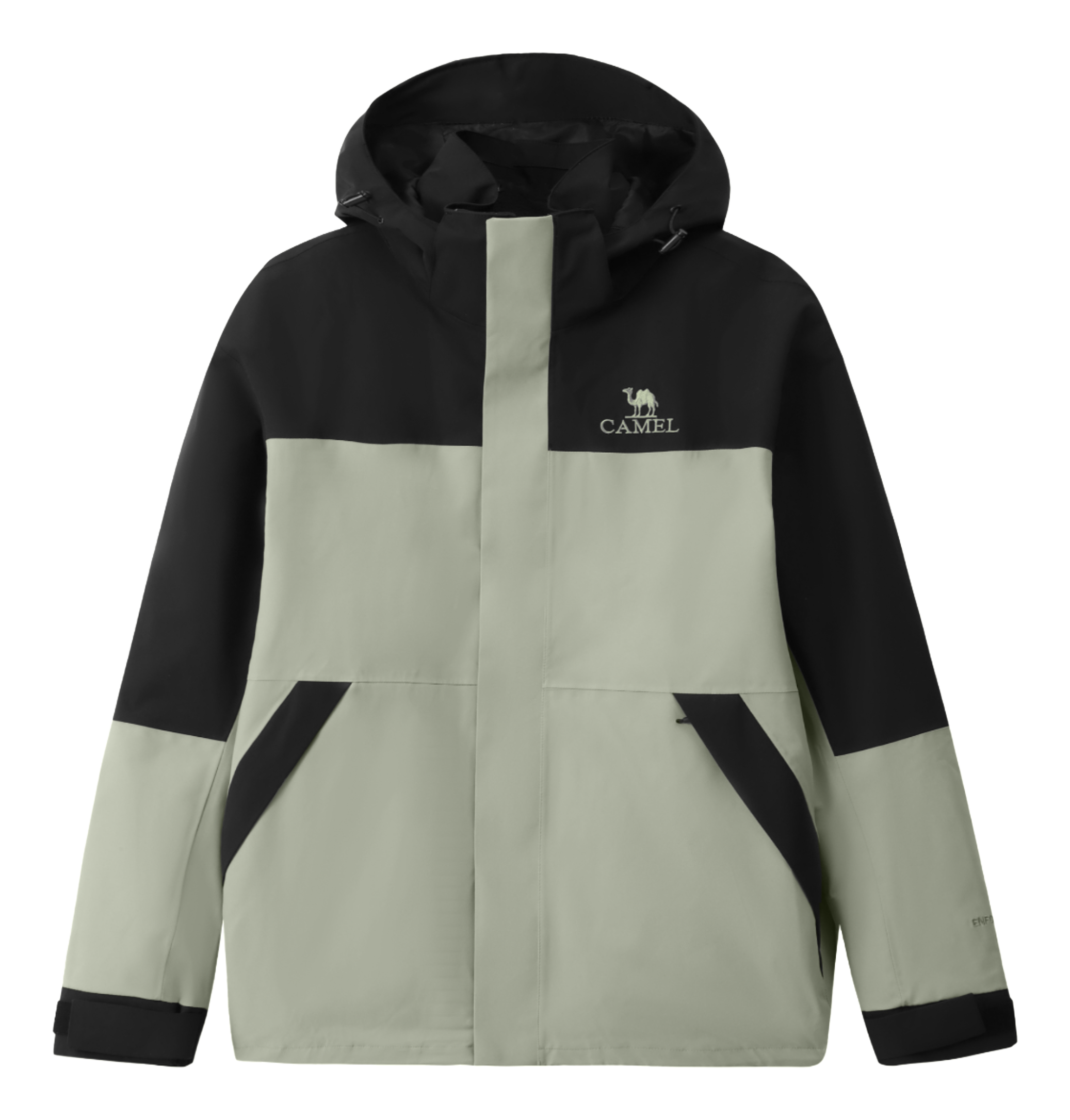 CAMEL Hiking Outdoor Adventure Waterproof, Windproof, Breathable, Abrasion Resistant, Thermal Windbreaker Jacket Unisex  vjsneaker.com