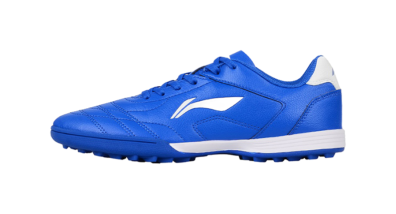 LiNing TF Long Song Collection Slip-Resistant Cushioning Wear-Resistant Low-Top Soccer Shoes Blue White Kids  VJSNEAKER